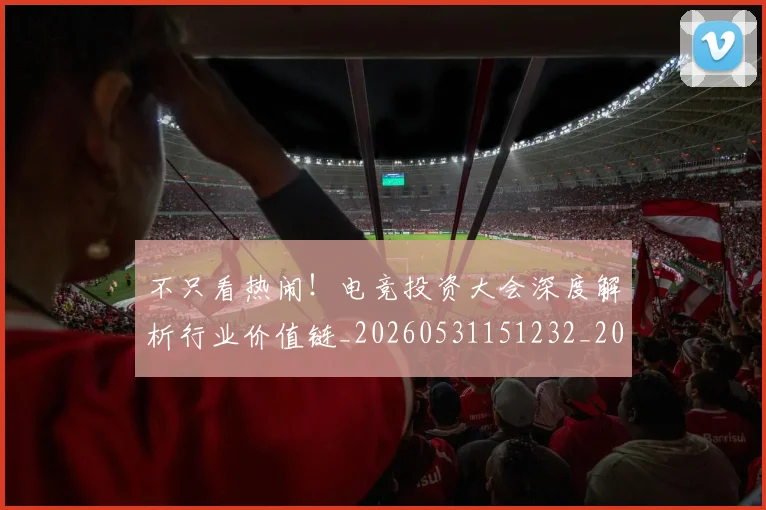 不只看热闹！电竞投资大会深度解析行业价值链_20260531151232_20260702174618